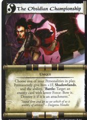 The Obsidian Championship